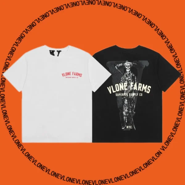 Farms T-Shirt Black White