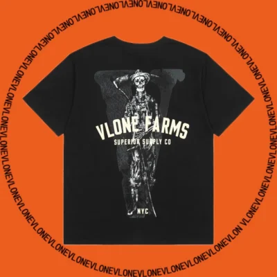 Farms T-Shirt Black White