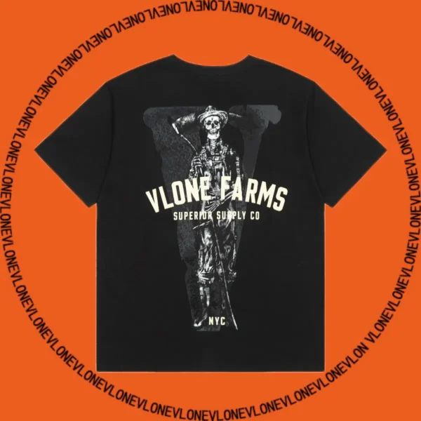 Farms T-Shirt Black White