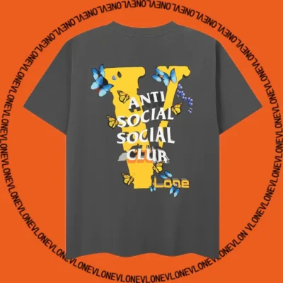 Anti Social Social Club Tee Gray