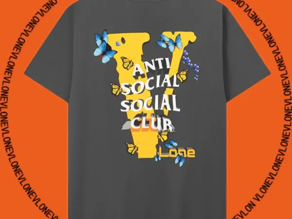 Anti Social Social Club Tee Gray