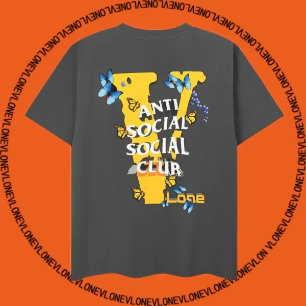 Anti Social Social Club Tee Gray