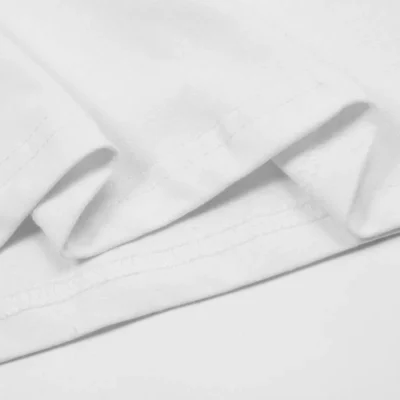 Sweet Girly Pink Lip Print Tee White