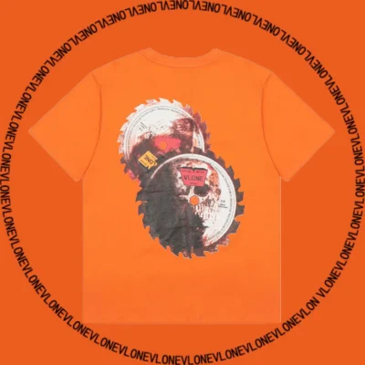 Rusted Supplies Tee Orange