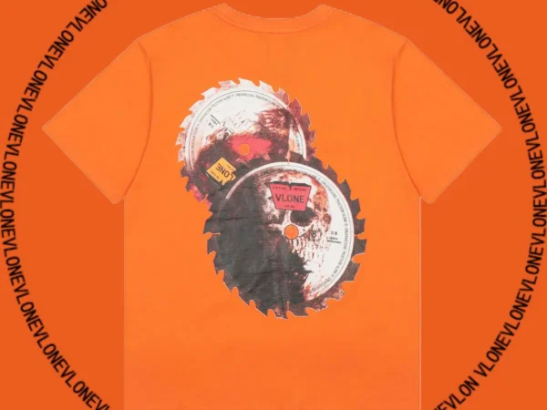 Rusted Supplies Tee Orange