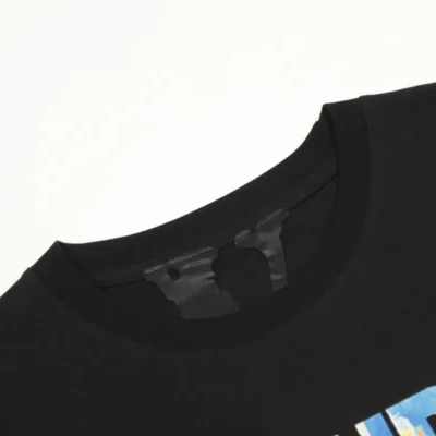 29990_5 Friends Monet Oil Painting Tee Black