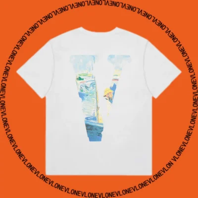 Friends Monet Oil Painting Tee White
