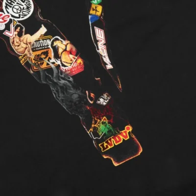 Toolbox White Tee Black