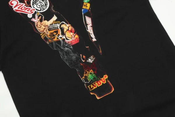 Toolbox White Tee Black