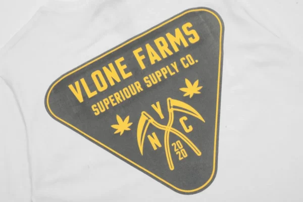 30051_4 Farms Badge of Honor Tee White