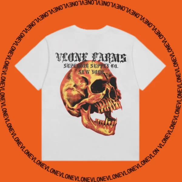 Farms Demon Fire Tee White