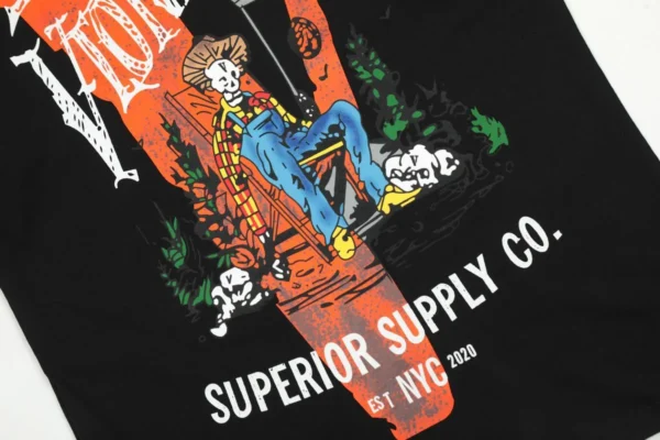 Loose Limbs Farmer Tee Black