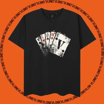 Poker Tee Black